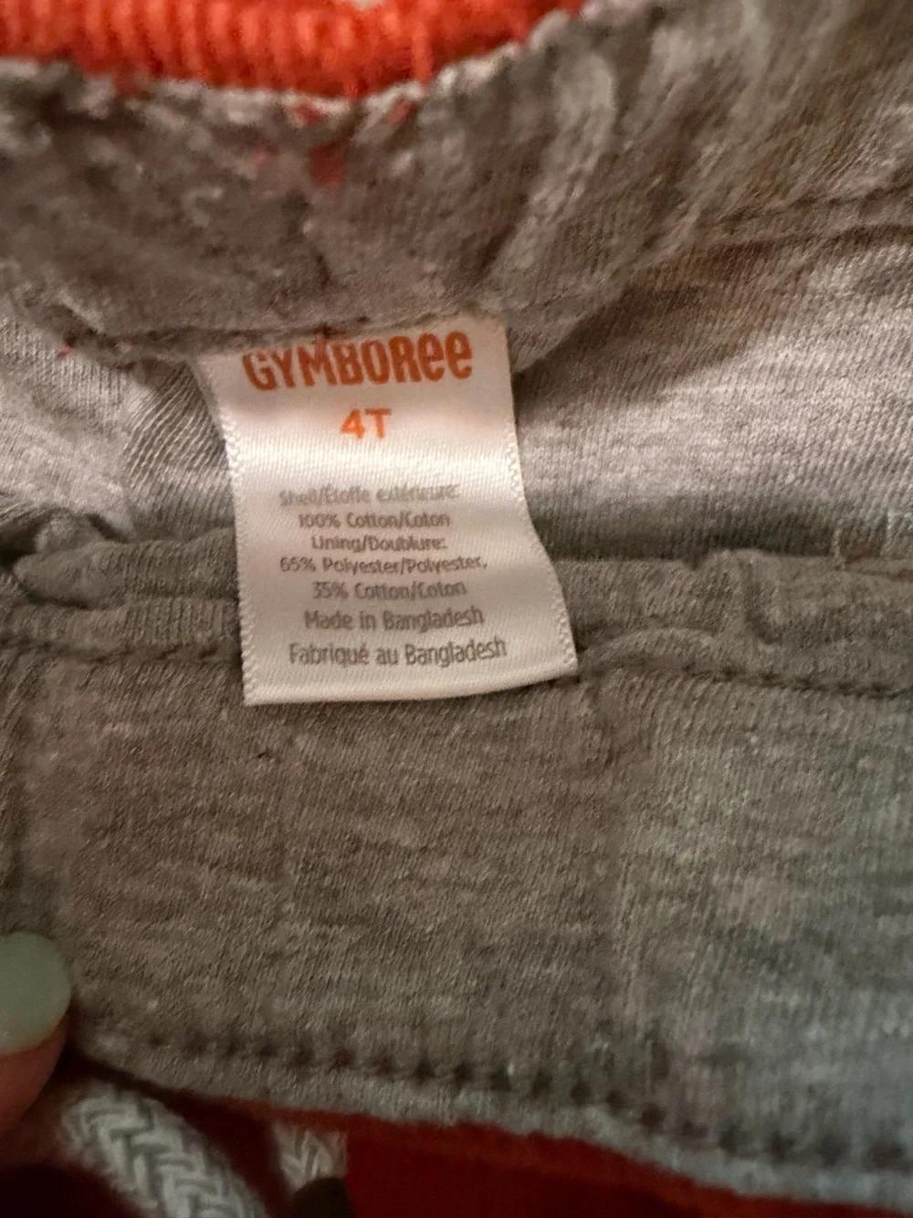 Gymboree Orange Corduroy Kids Pants